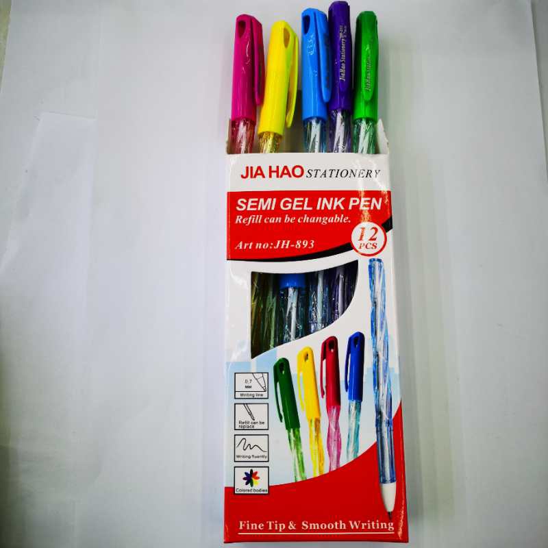 厂家直销JH893中油笔学生用品创意圆珠笔可定制细节图