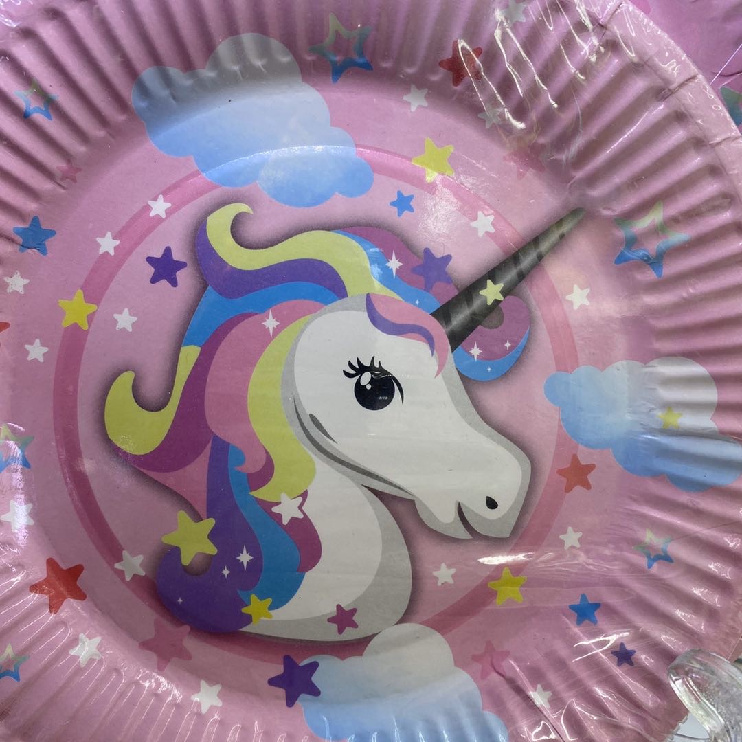 多彩小马驹蛋糕碟产品图