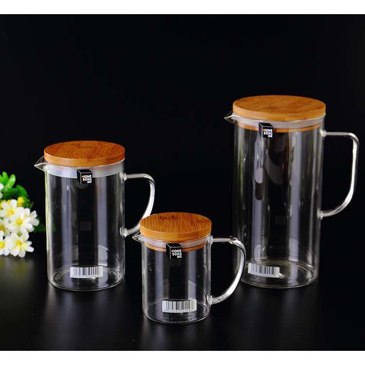 Manufacturers Wholesale Glass Handle Sealed Jar Kitchen Seasoning Tea Multi-Grain Medicine Jar Multi-Functional Storage Jar