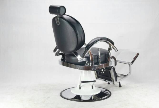 外贸出口复古男士理发椅子简单舒适经济型多功能细节图