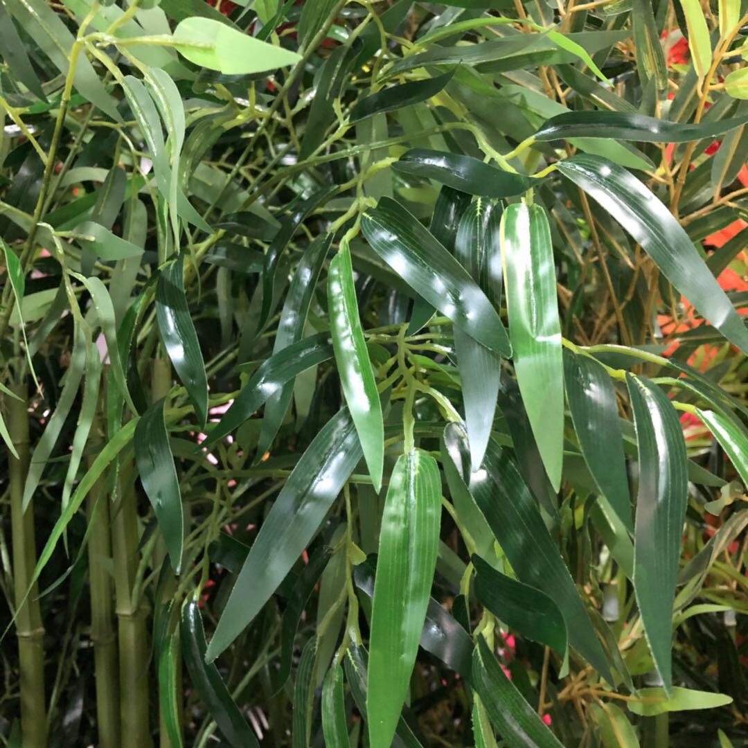 仿真竹子假竹子装饰客厅隔断仿真绿植塑料竹子人造竹子景观