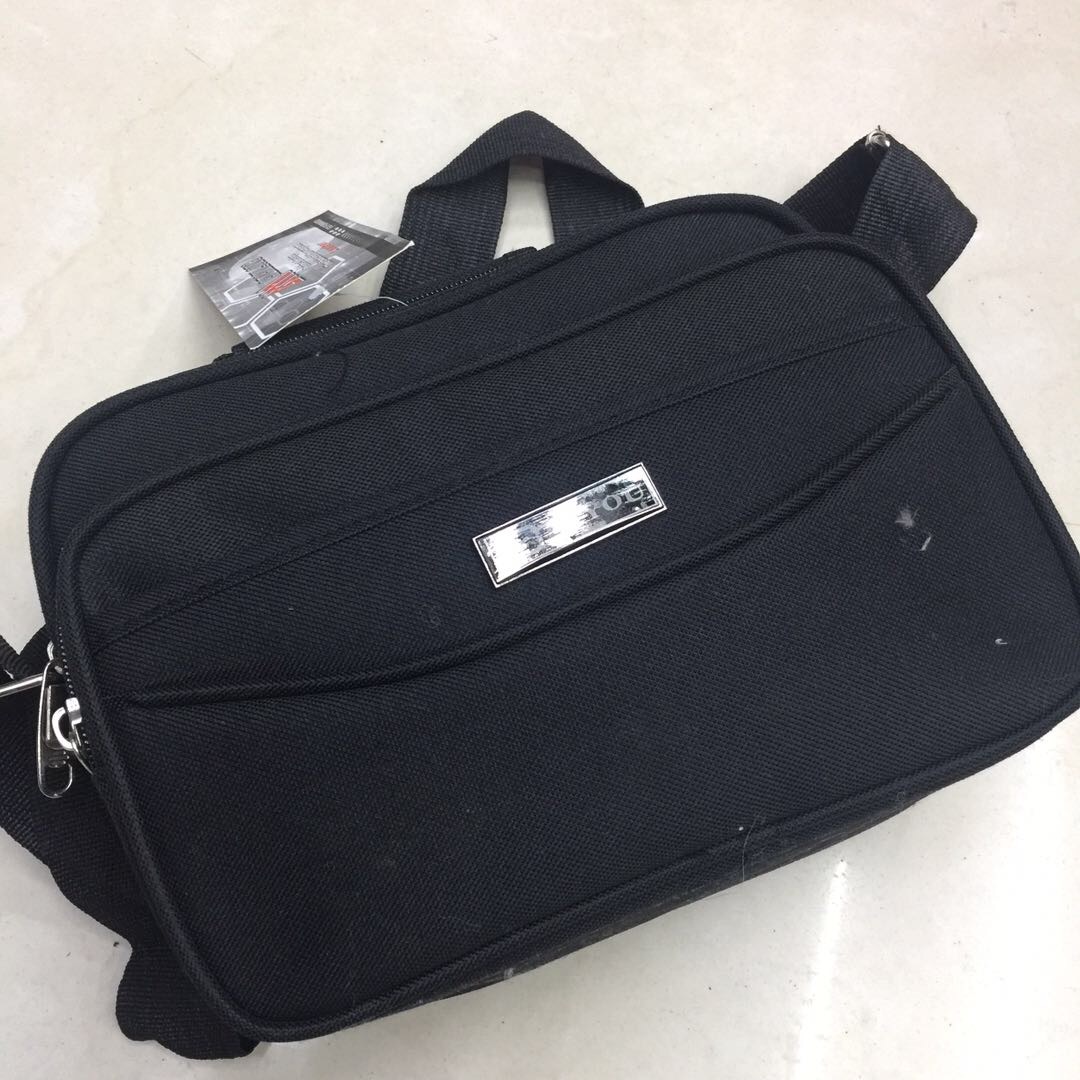 Men's multilayer single-shoulder cross-body bag business bag business bag to collect money with the bag conductor bag cashier bag thumbnail