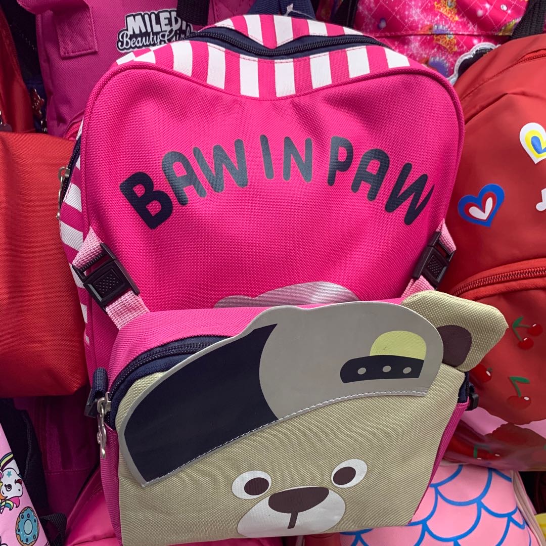 Schoolbag Backpack Backpack Backpack Student Schoolbag Travel Schoolbag Junior High School Backpack Large Capacity Pink Backpack