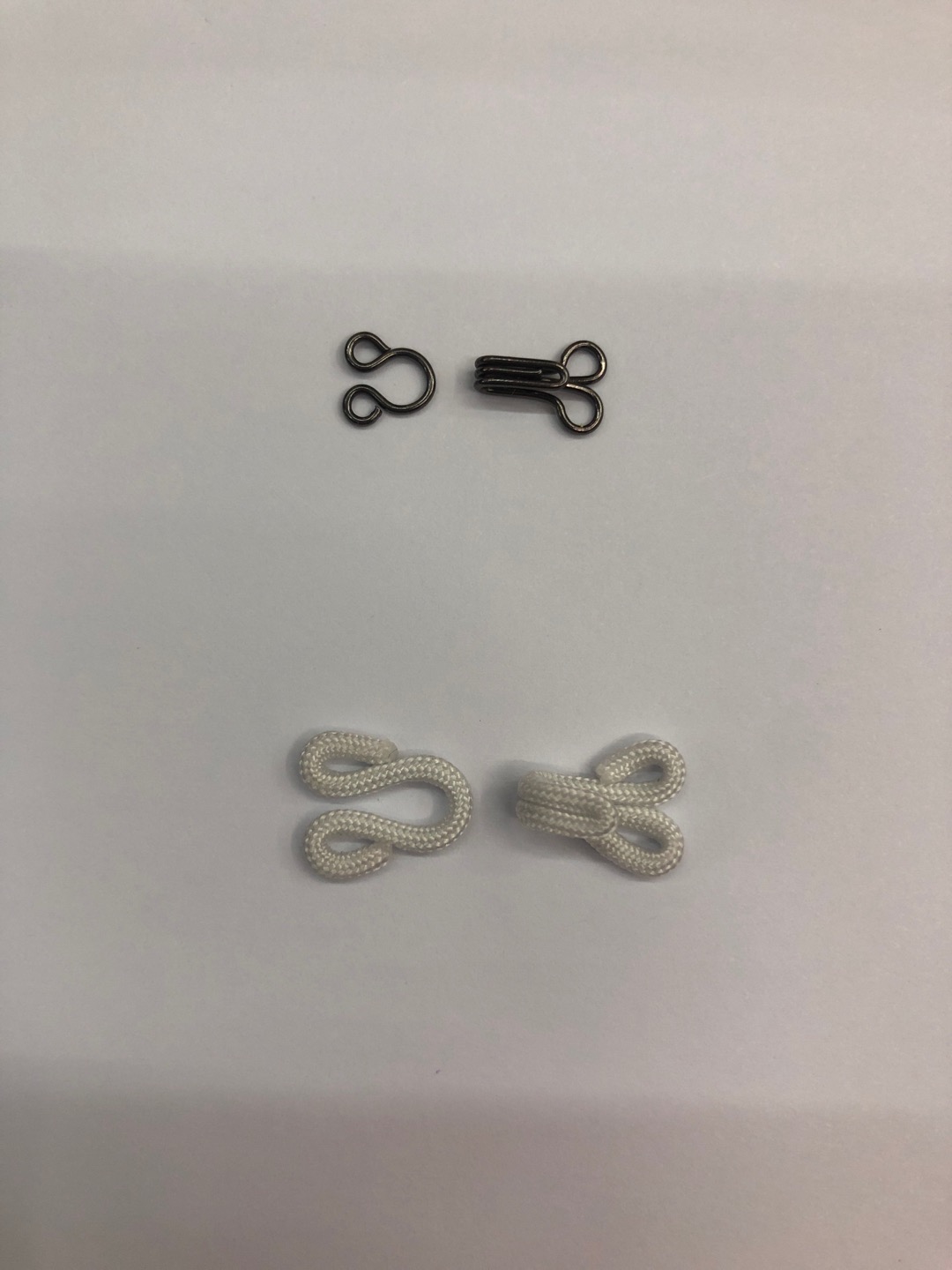 Metal small bow hooks, style buttons, hidden hook buttons, handcrafted hook buttons, loop buttons, high-end invisible buttons, clothes to prevent exposure