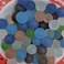 磨砂玻璃弹珠16MM蒙砂彩色弹珠儿童游戏机专用弹珠产品图