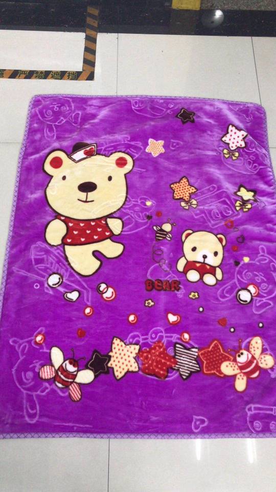 Children's blanket, cloud blanket, nap blanket Specification image