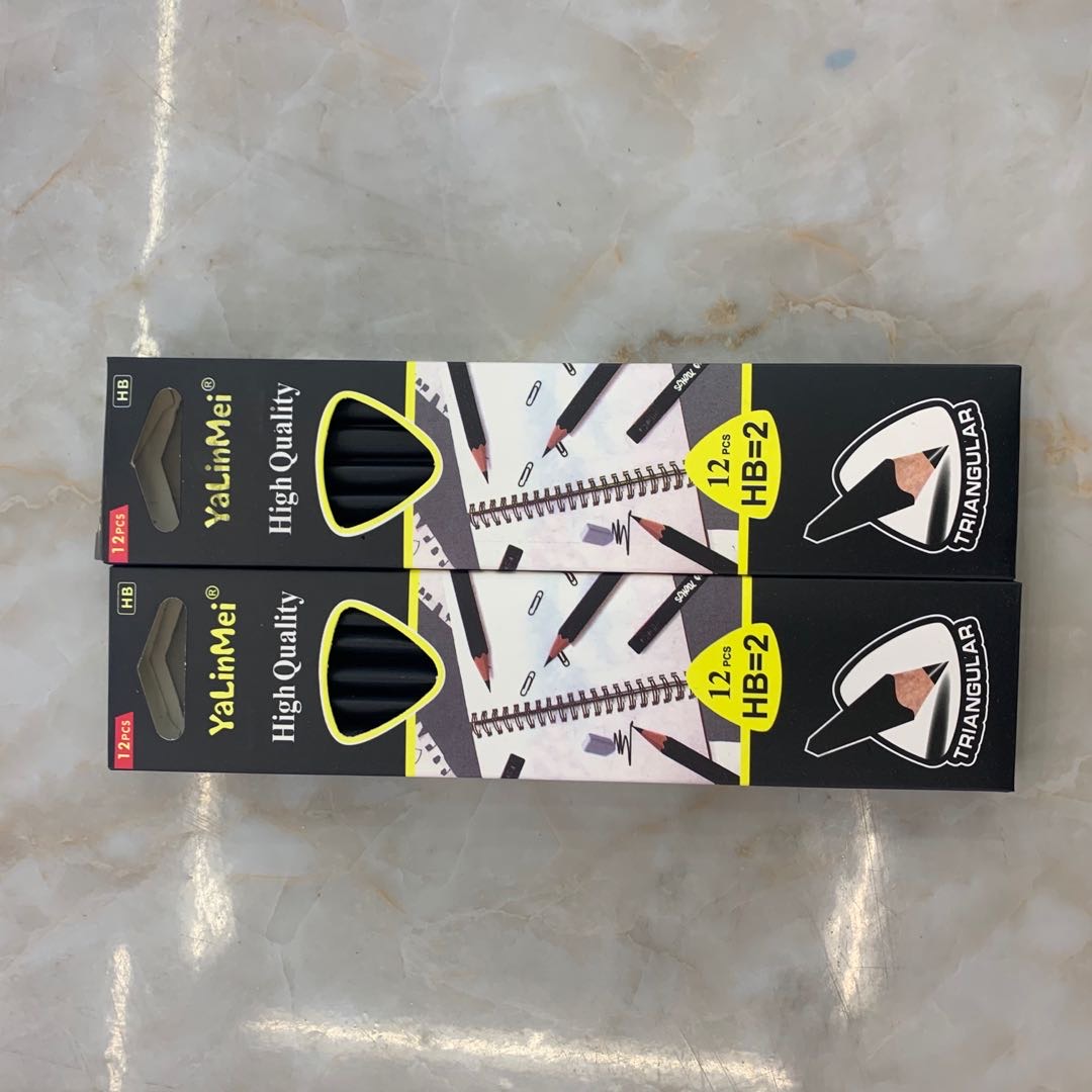 Student: HB pure black writing pen, drawing pen, learning writing pencil thumbnail