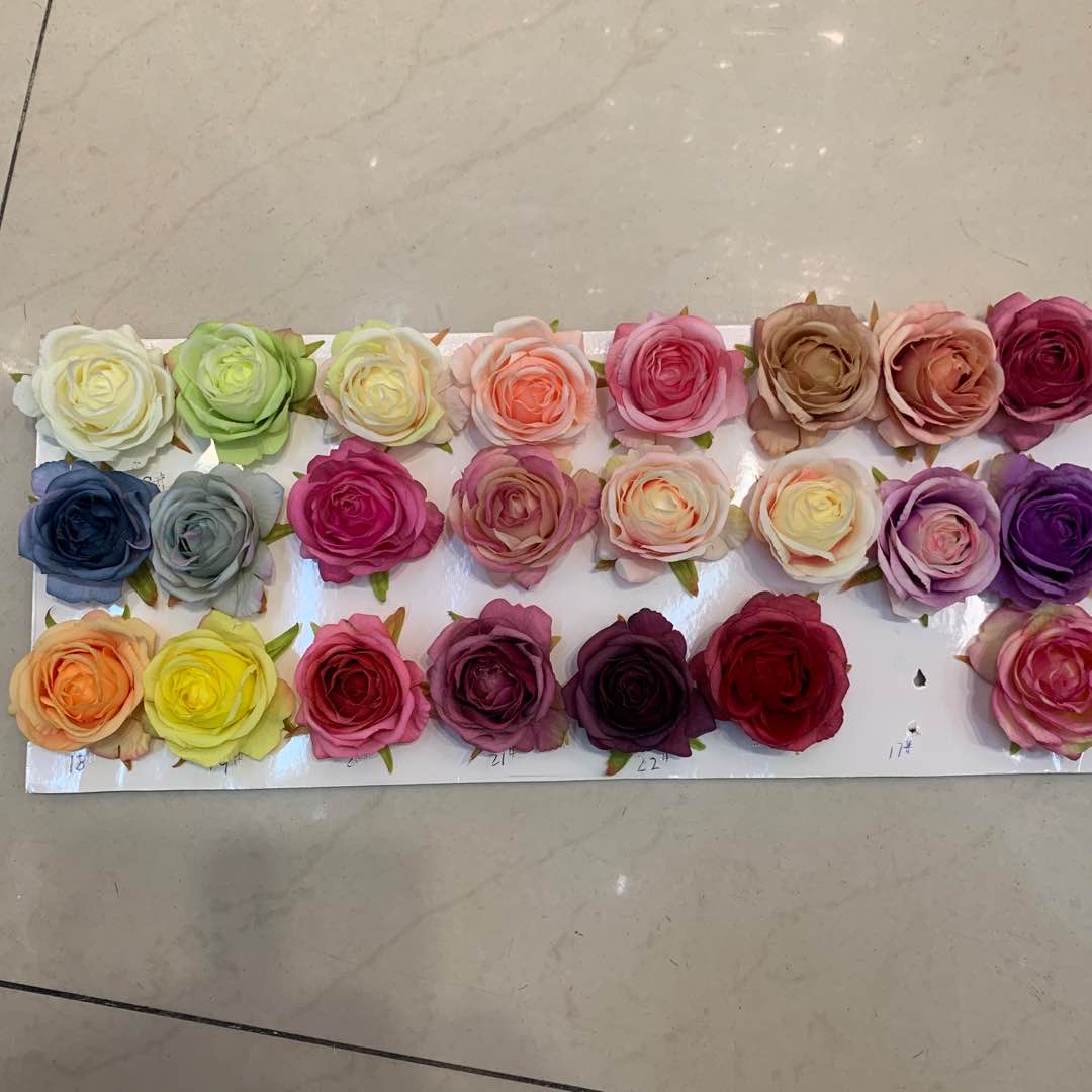 仿真花仿真花朵鲜花花朵假花摆件装饰油画公主玫