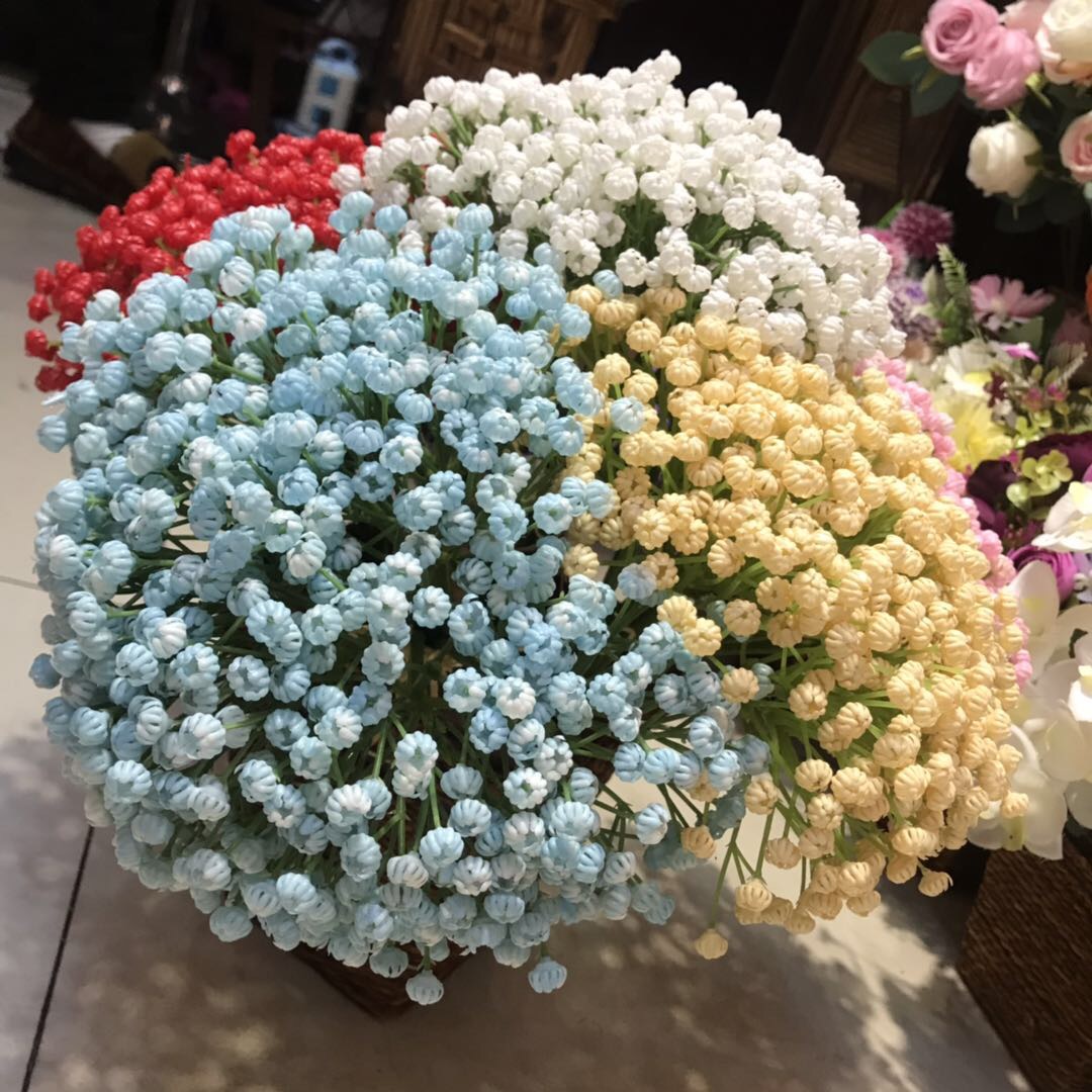 Small Fresh Simulation Full Star Flower Bouquet Wedding Hand Bouquet Photography Posing Props
