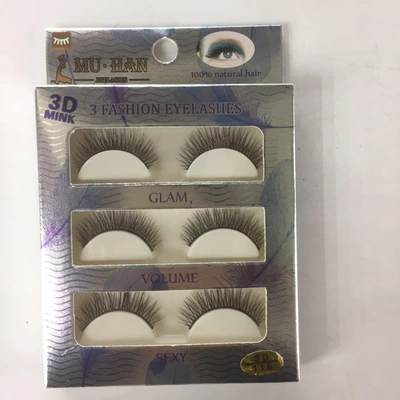 False Eyelashes Natural Breathable Charm Natural Thick Pure Hand-Woven