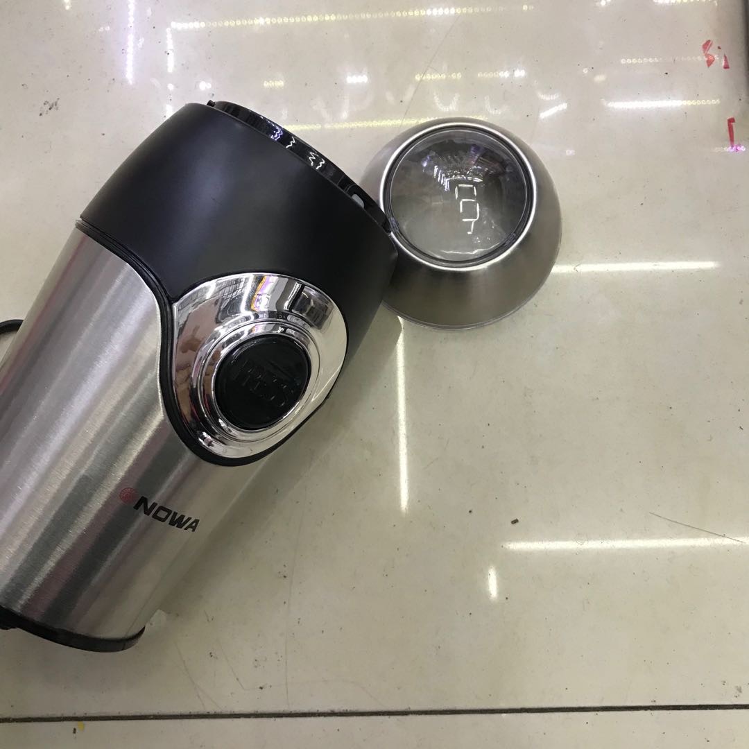 Coffee bean grinder, coffee electric grinding machine, household small hand-cranked fully automatic stainless steel grinding and on-site grinding pulverizer Specification image