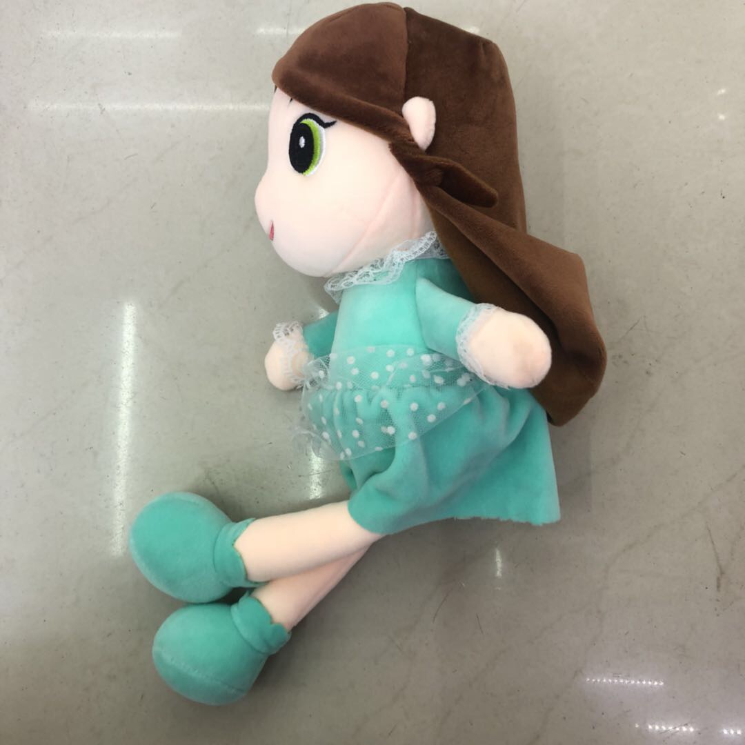 可爱小女孩少女心生日礼物宝宝安抚布娃娃床上陪睡觉抱枕毛绒玩具细节图