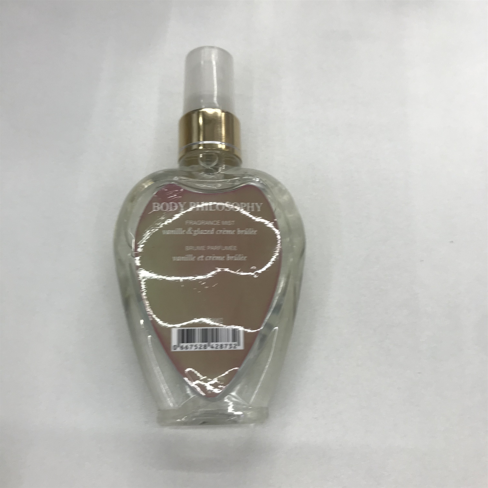 100ml heart-shaped bottle body spray Long-lasting Fragrance perfume for export