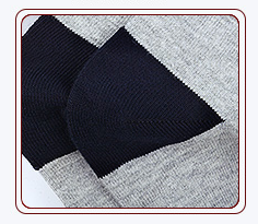 Men's spring and summer thin pure cotton men's socks silver ion antibacterial and deodorizing high-end business socks Specification image