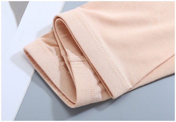 Plus Size Women's Seamless Safety Pants Leggings Quarter Boxers Summer Modal Underwear Shorts details Picture