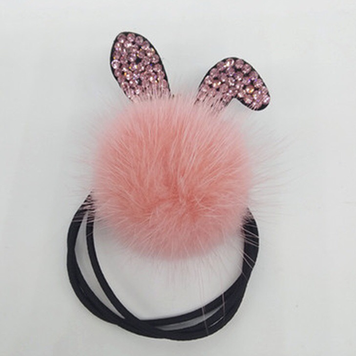 Super cute and adorable plush hair tie, girl ball hair band, baby girl hair accessory, hair tie, hair band and hair tie