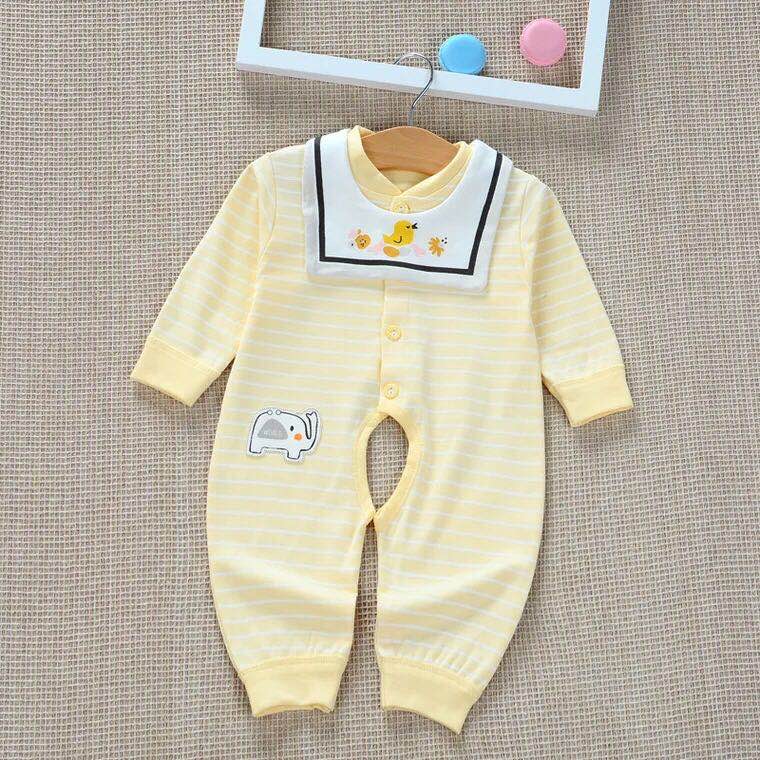 春秋纯棉宝宝连体衣幼儿爬爬服幼童小童婴儿休闲哈衣童装产品图