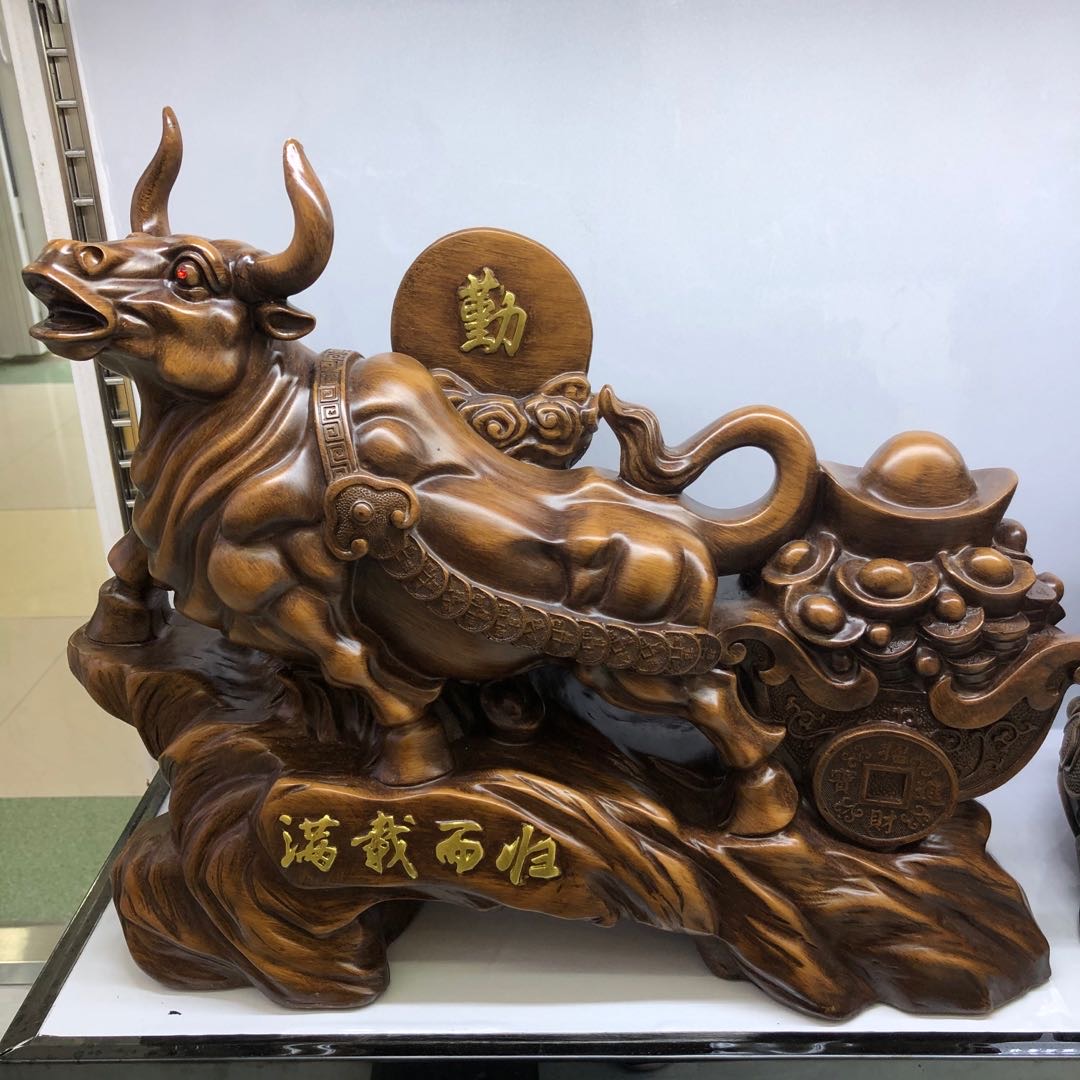 厂家直销工艺品牛摆件桌面摆设