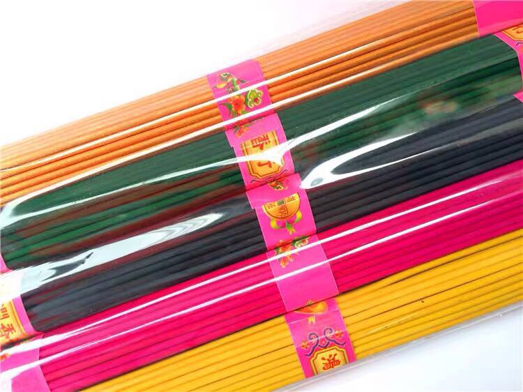 Five-path God of Wealth incense, Five-color incense, Hundred-flower incense, incense for worshipping deities, temple incense, Buddhist items, God of Wealth incense, bamboo stick incense Specification image