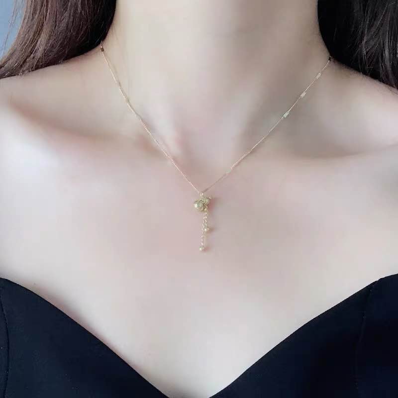 日系新款葫芦造型项链气质时尚甜美女饰品个性百搭项链产品图