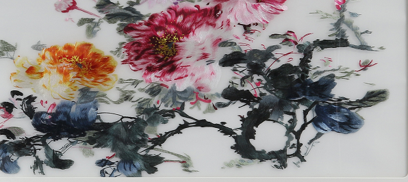 Top Embroidery Xiuyi 80X216cm Single Suzhou Embroidery Decorative Painting details Picture