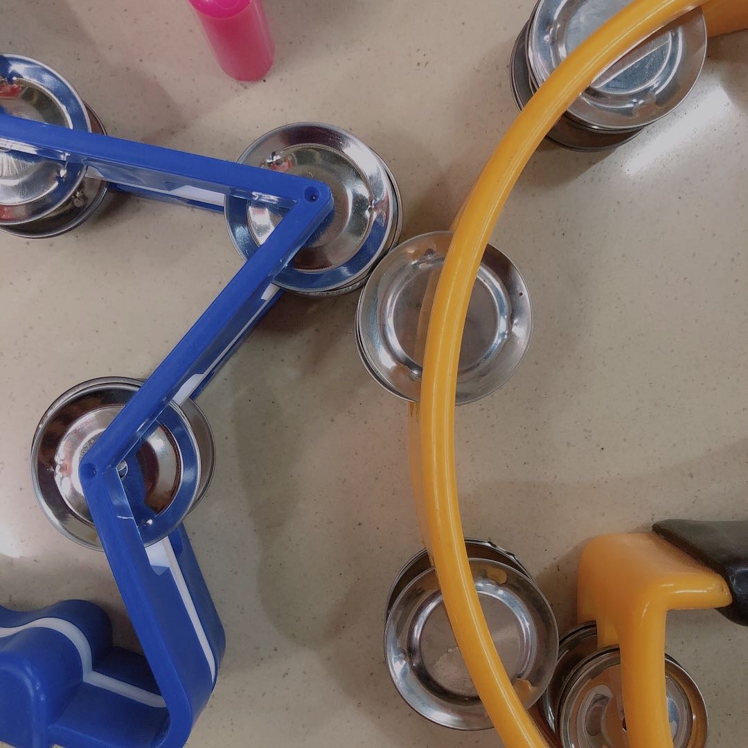 助兴舞蹈手玲用品幼儿园铃鼓教师专用娱乐宝宝手鼓鼓手产品图