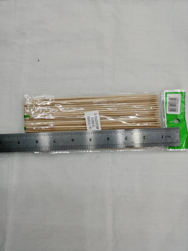 7.5cm一次性包装竹签批发烧烤竹签水果签土豆长牙签牙签产品图