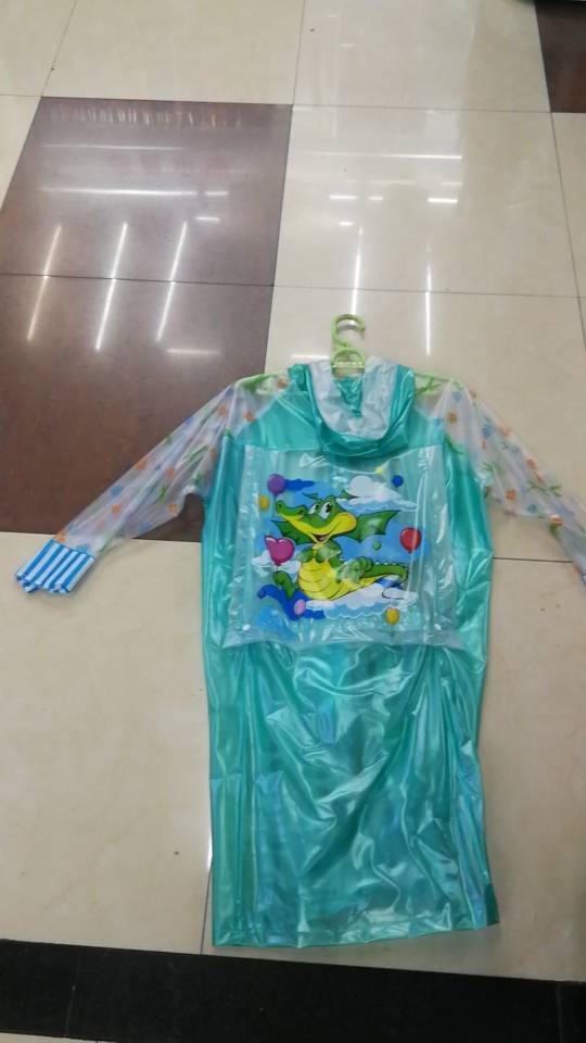 卡通系列儿童雨披细节图