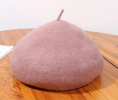 Winter New Women's Wool Beret Korean Version Of The Trend All The Japanese Students Warm Hat Autumn And Winter Fashion Painter Hat
