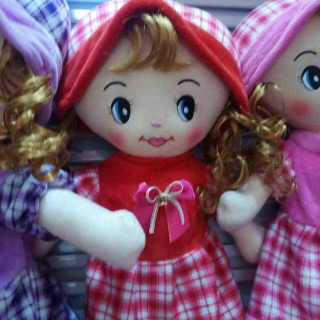 仿真洋娃娃毛绒玩具可爱布娃娃儿童益智玩具产品图