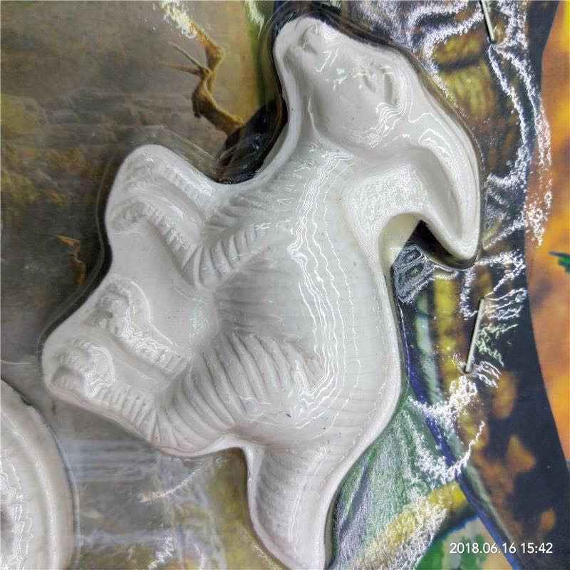 Handmade diy creative gypsum coloring painting mold white body ceramic painting Specification image
