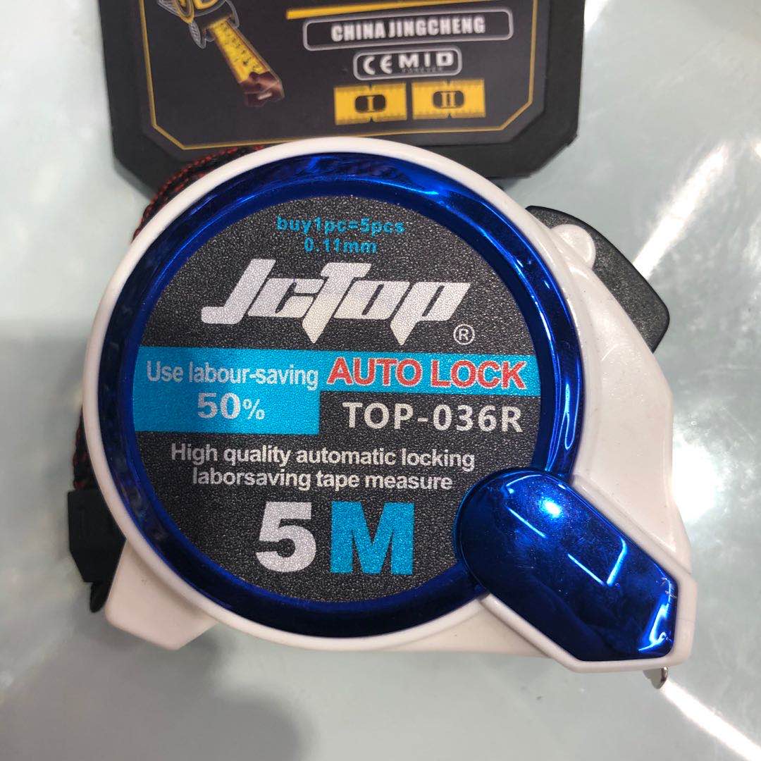 Factory wholesale steel tape measures 3-meter, 5-meter, 7.5-meter, 10-meter box rulers, grade 1 precision anti-drop stainless steel tape measures available for customization