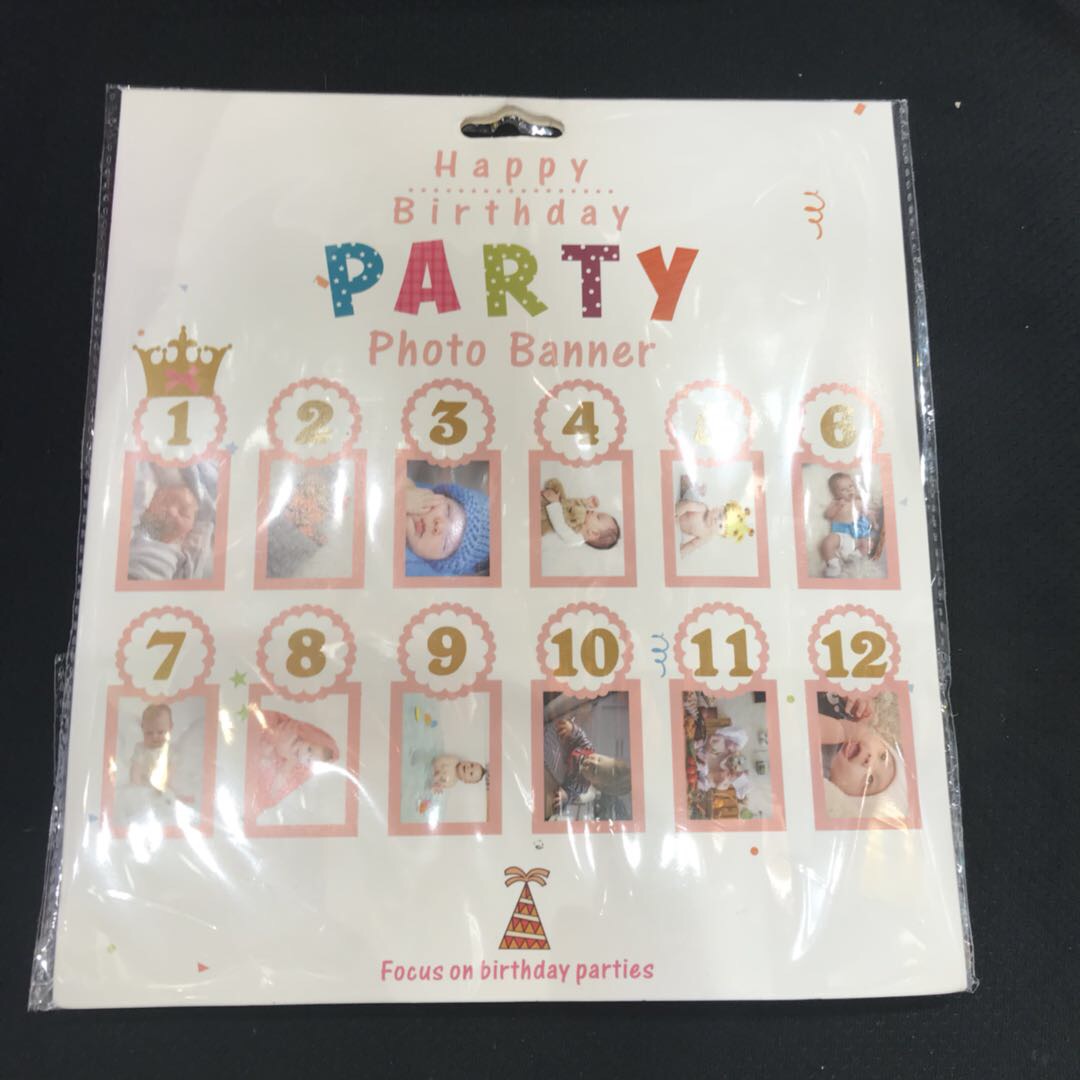 The party decoration is light, fashionable, cute and romantic, creating a fashionable look Specification image