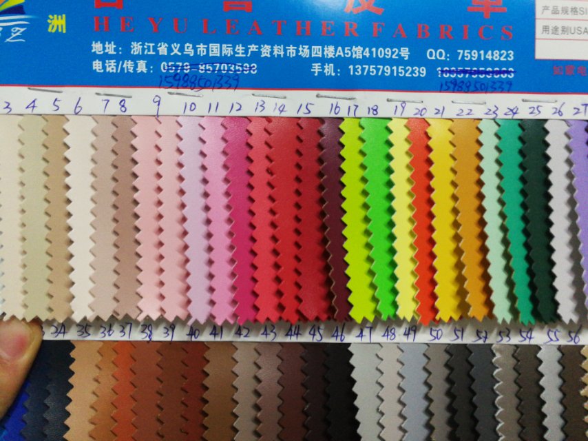 厂家直销热销新款PVC欧标纳帕皮革大量现货高中低档箱包沙发鞋材面料产品图