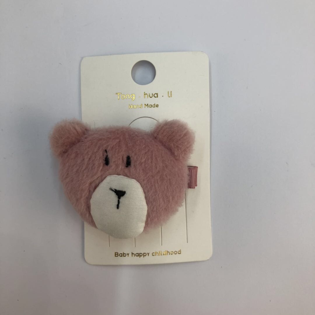 Korean-style fashionable children's hairpin little girl bear headband