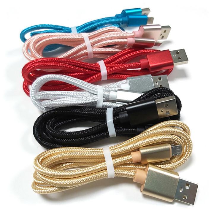 Multi-color data cable usb universal fast charging and flash charging