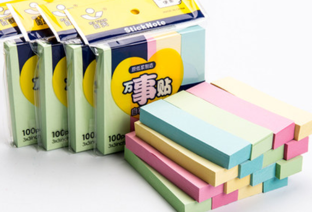 创意便签纸便利贴粘性强便签贴纸记事贴学生用手写自粘性细节图