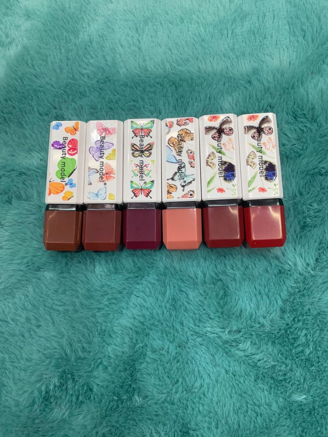 Non-Stick Cup Red Lip Glaze Fairy Stick Lipstick Long-Lasting Moisturizing Lip Gloss Lip Gloss Dye Lip Liquid details Picture