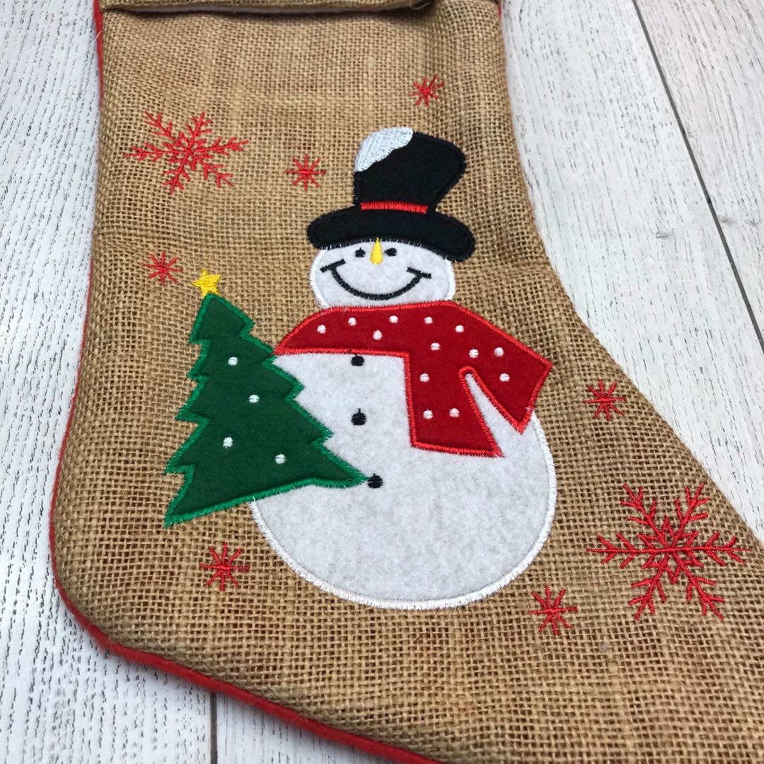 圣诞节袜子礼物袋小礼品装饰品床头挂饰零食袋圣诞老人袜子产品图