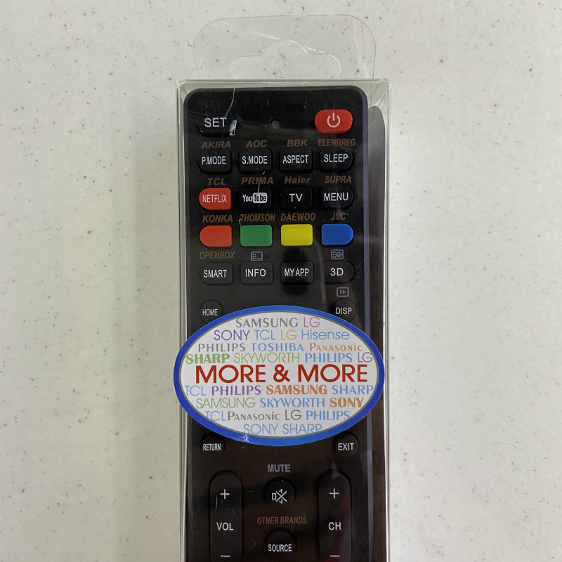 Manufacturers Direct Wholesale Lcd Tv Remote Control Rm-L1130+X Universal Remote Control Sample Customization Specification drawing