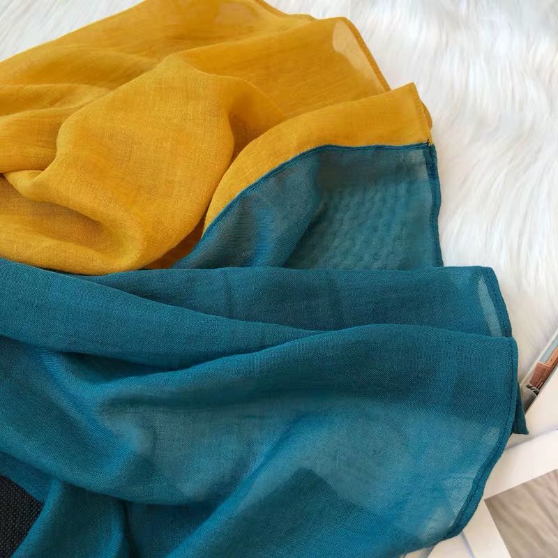 Spring and Autumn New Korean version Special offer: Elegant, versatile, long and stylish scarf for women details Picture