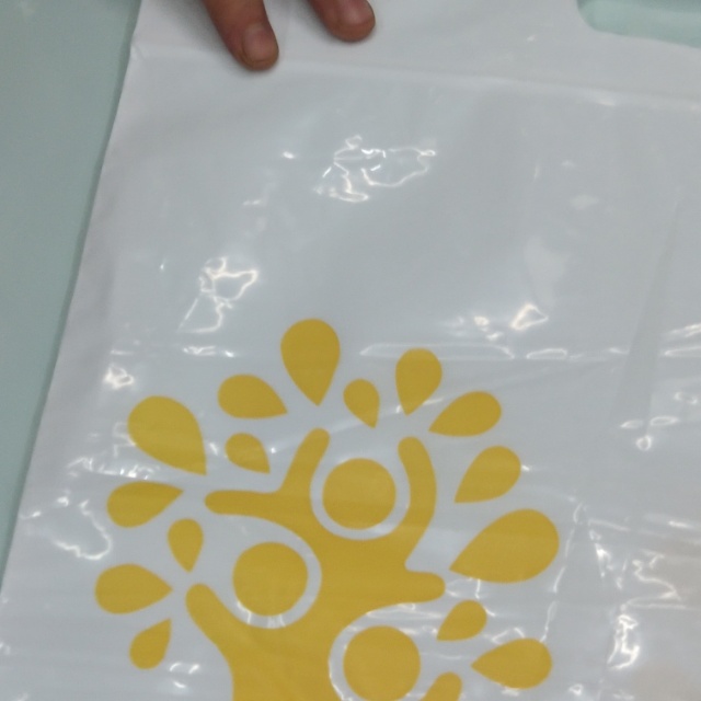 Customized plastic gift bags, hand-held bags, packaging bags, logo clothing store bags details Picture