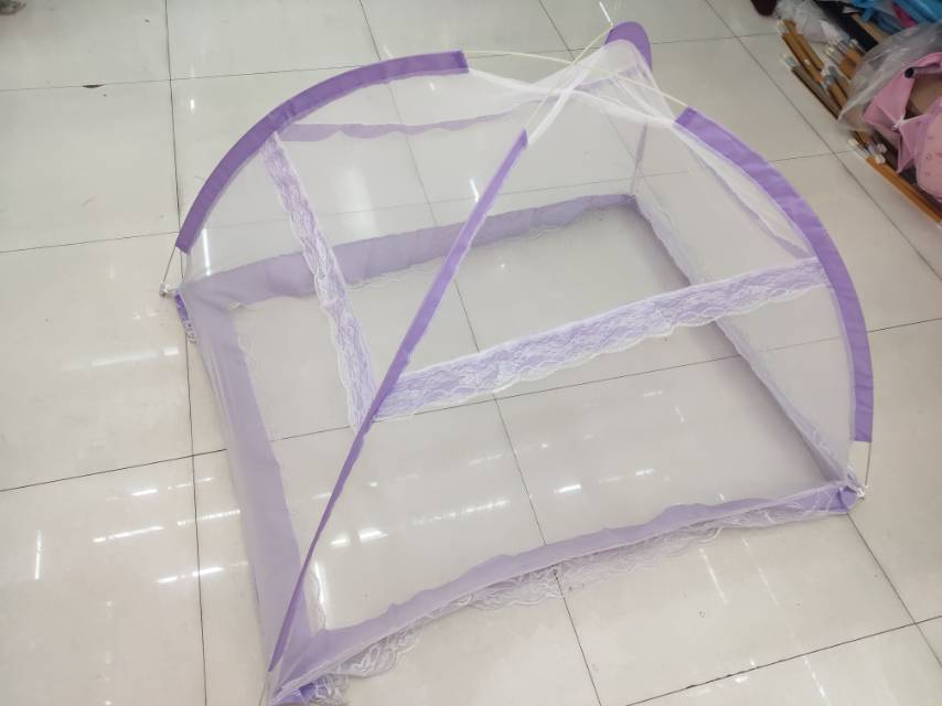 2020夏季新款厂家直销批发零售紫色婴儿床帐图