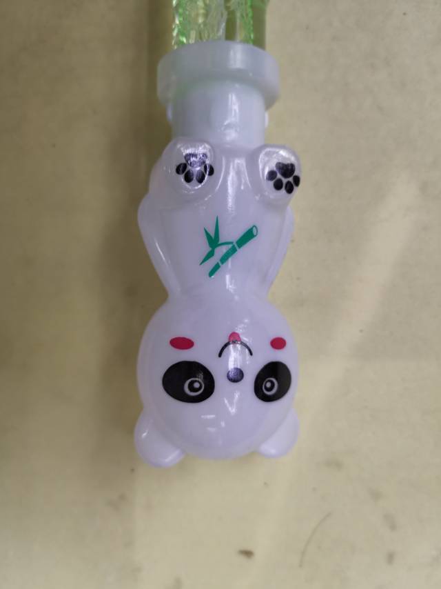 儿童卡通熊猫造型吹泡泡棒玩具小孩子都喜欢的户外玩具产品图