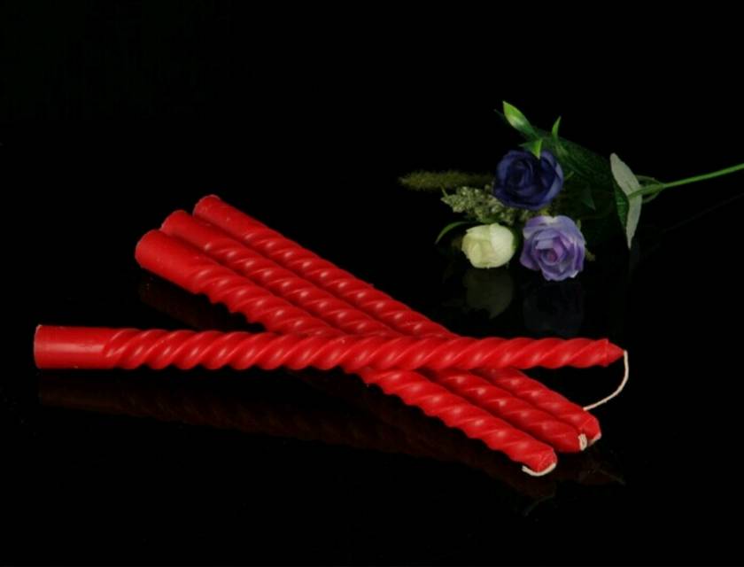 Romantic Wedding Home Decor Smokeless Candle Wedding Candle Candle Candle Ceremony Thread Rod Wax Thread Wax Specification drawing