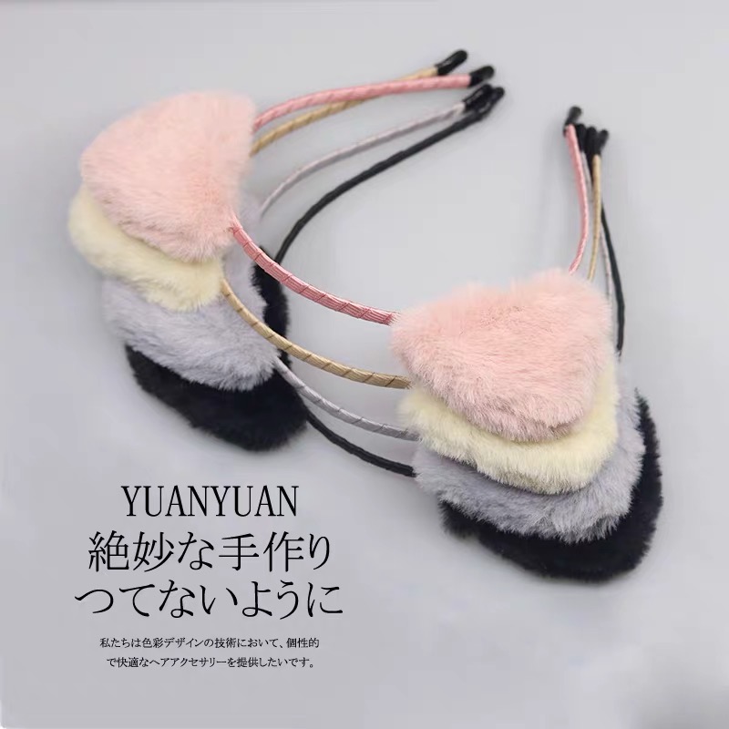 甜美卡通发箍洗脸敷面膜束发带卡通头套简约发箍产品图