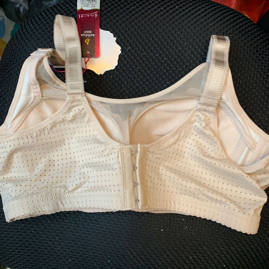 新款春季大码内衣无钢圈按摩内衣大罩杯文胸细节图