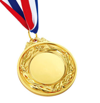 Color ribbon competition sports competition awards zinc alloy metal MEDALS can be customized logo thumbnail