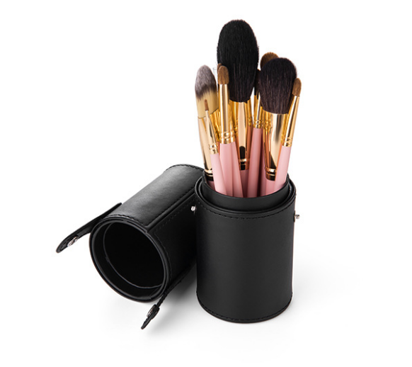 Portable makeup brush bucket storage cylinder, brush bucket with lid, InS-style brush bucket, dust-proof bestseller Specification image