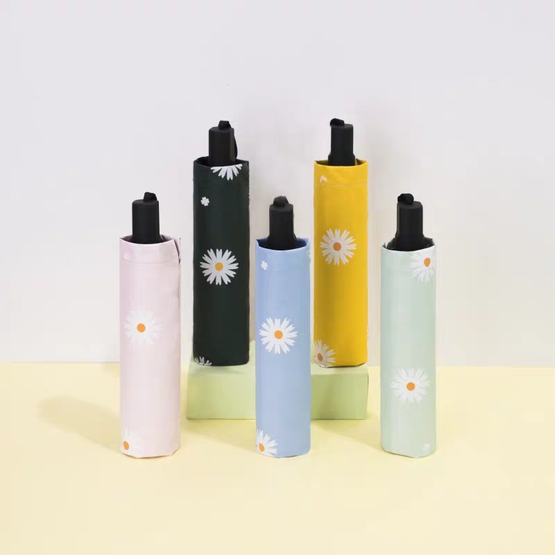 A fresh and light student folding umbrella for both sunny and rainy days, a sun protection and UV-blocking umbrella for men details Picture